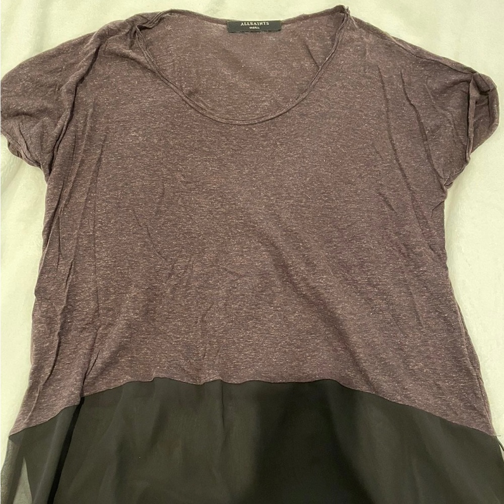 All Saints tee shirt